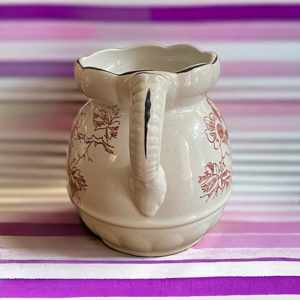 Antique transferware small pitcher - Picture 4 of 6